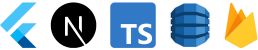 Techstack Tobias Waltking: Flutter, NextJS, TypeScript, DynamoDB und Firebase